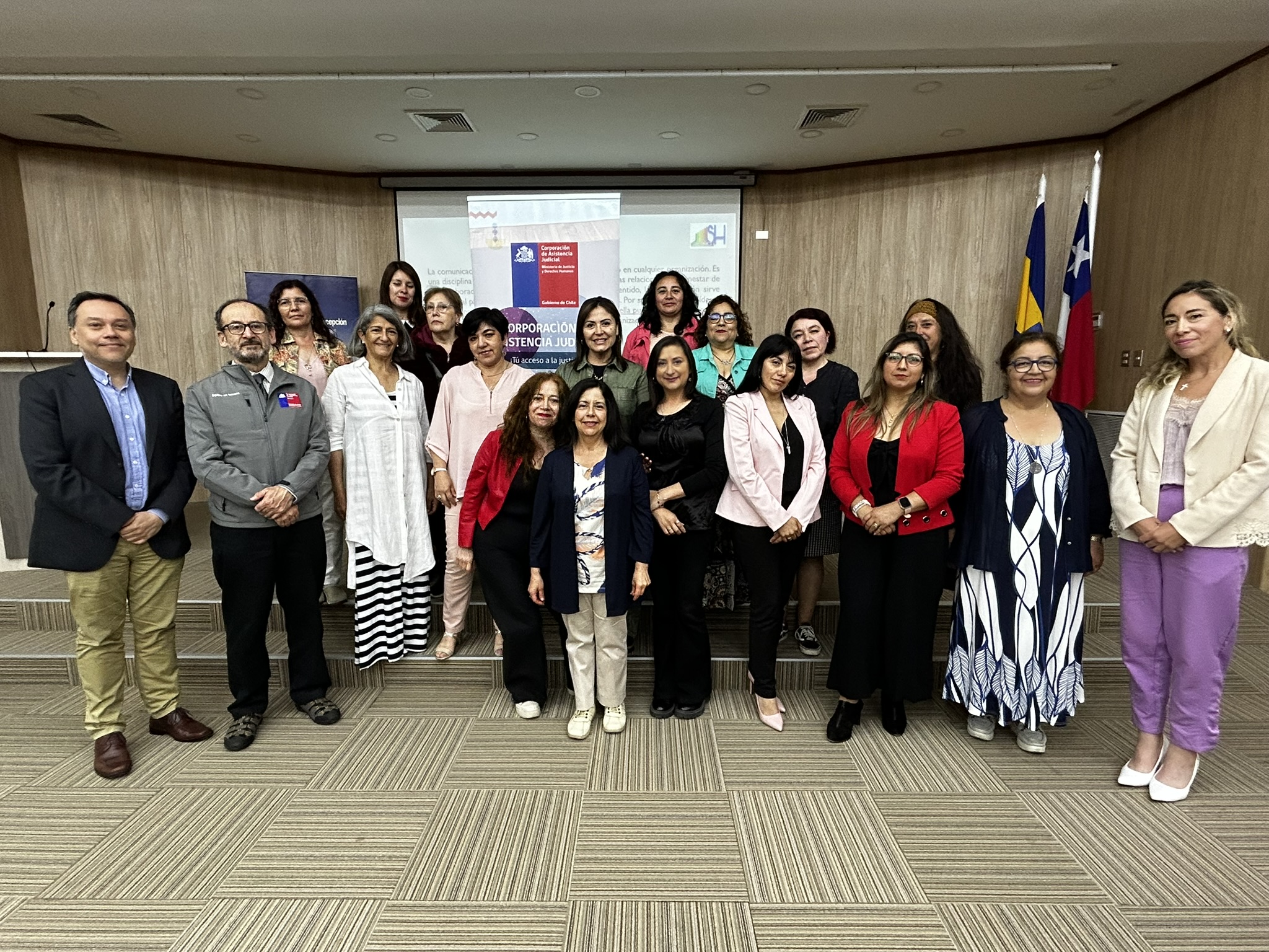 Secretarias y secretarios de la CAJ Biobío comparten jornadas de capacitación y auto cuidado desde Ñuble hasta Aysén