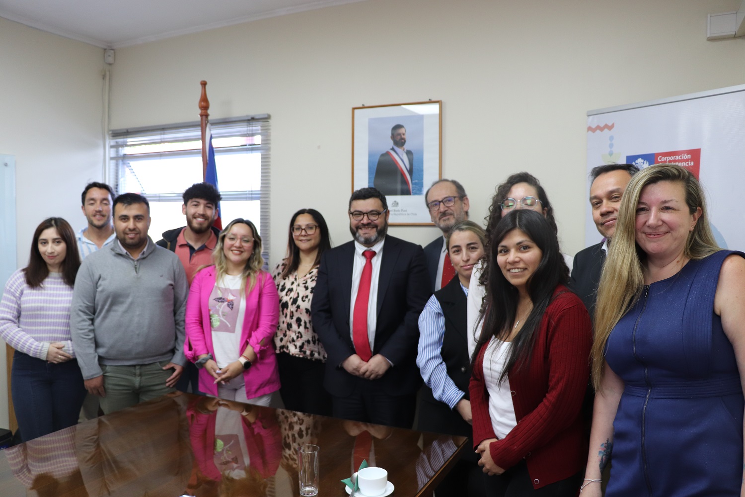 Ministro de Justicia y Derechos Humanos (S) visitó Dirección General de la Corporación de Asistencia Judicial del Biobío