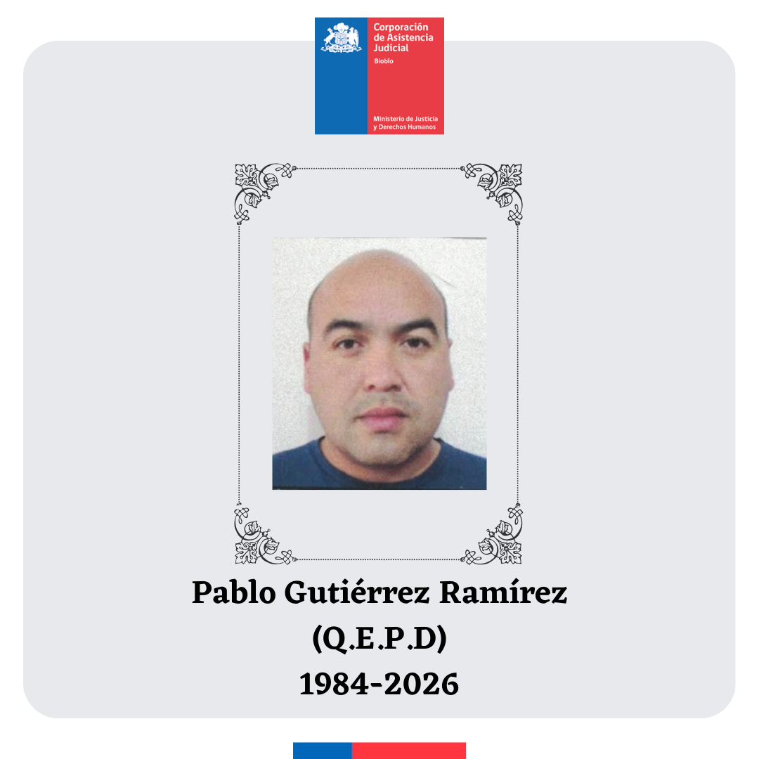 Comunicado: Informa sensible fallecimiento del funcionario Pablo Gutiérrez Ramírez (QEPD)