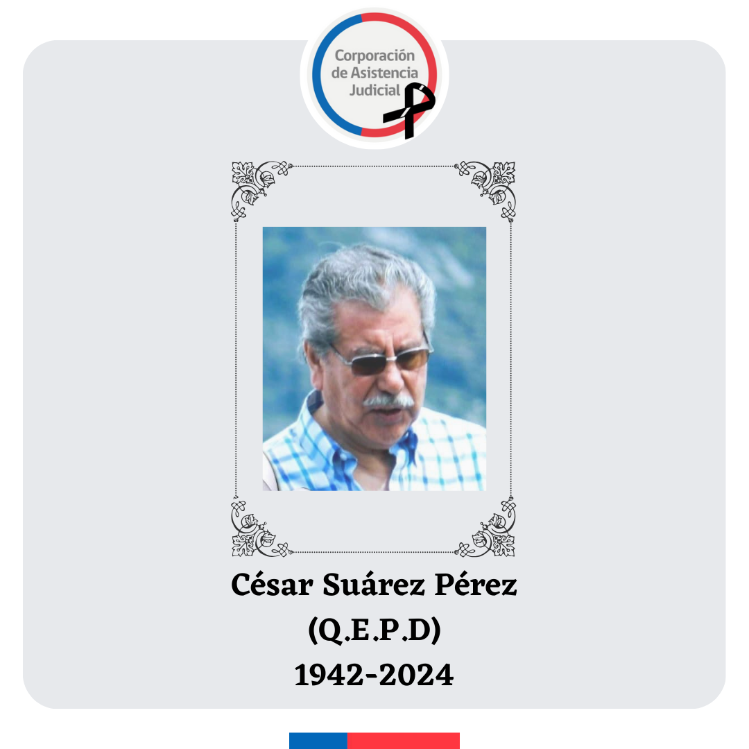 Condolencias por el sensible fallecimiento de nuestro ex Director General, Sr. César Suárez Pérez